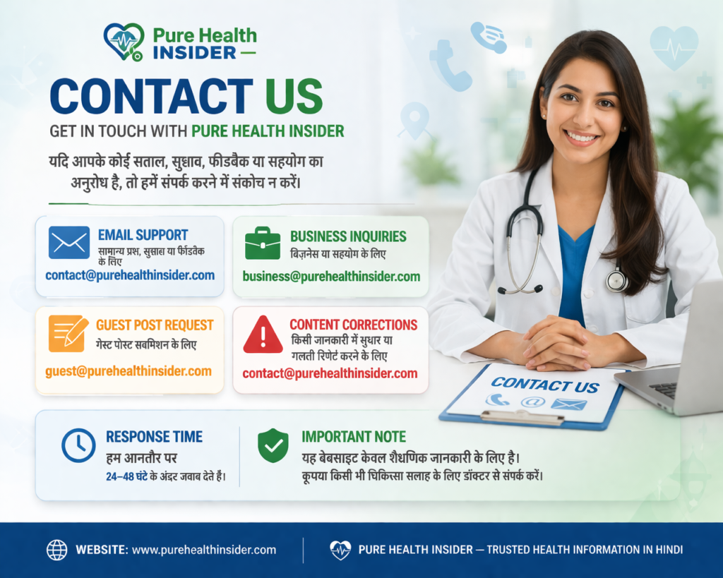 Contact Pure Health Insider